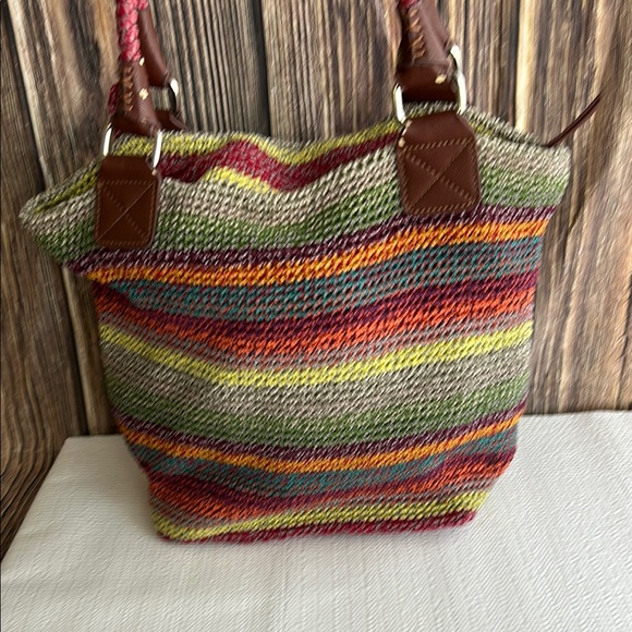 The Sak Multicolor Striped Tote Bag - Picture 2 of 12